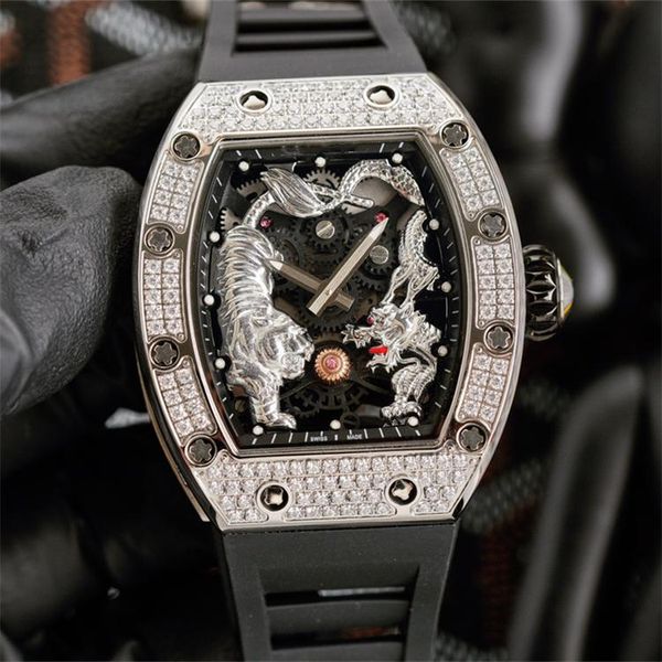 2023 u1 grade aaa 51-01 montre de luxe mens watches manual mechanical machine movement stainless steel case rubber watchband wristwatches di, Slivery;brown
2023 u1 grade aaa 51-01 montre de luxe mens watches manual mechanical machine movement stainless steel case rubber watchband wristwatches di, Slivery;brown