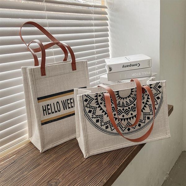 new simple portable canvas bag women's fashion large-capacity ethnic tote bag literary temperament shoulder bag321s
new simple portable canvas bag women's fashion large-capacity ethnic tote bag literary temperament shoulder bag321s