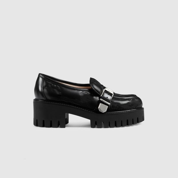 women's designer shoes 2022 new british style small leather shoe boots trend thick soles shallow mouth single heels belt buckle mary ja, Black
women's designer shoes 2022 new british style small leather shoe boots trend thick soles shallow mouth single heels belt buckle mary ja, Black