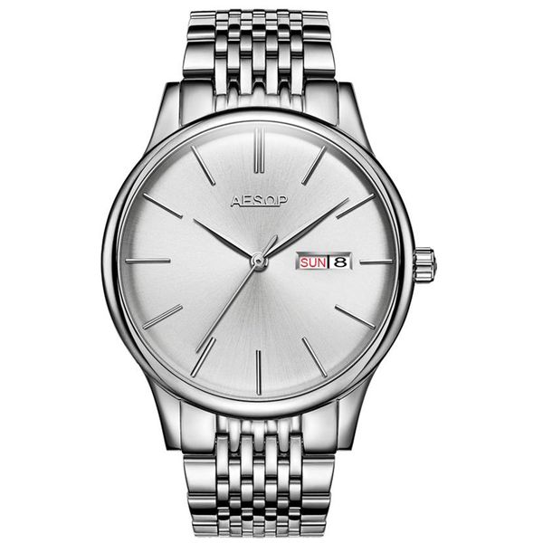 aesop 8 5mm ultra thin fashion mens watches brand luxury male clock men relogio masculino sliver strap236l, Slivery;brown
aesop 8 5mm ultra thin fashion mens watches brand luxury male clock men relogio masculino sliver strap236l, Slivery;brown