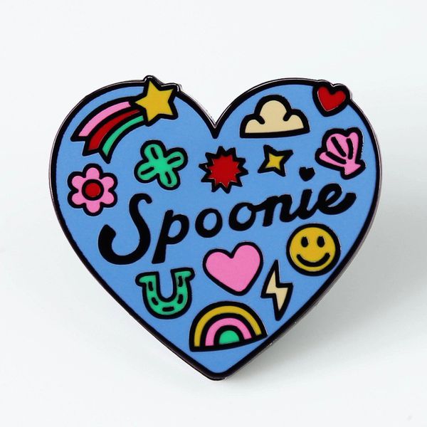 spooky spoonie heart chronic disease brooch enamel pin brooches metal badges lapel pins denim jacket jewelry accessories gifts, Blue
spooky spoonie heart chronic disease brooch enamel pin brooches metal badges lapel pins denim jacket jewelry accessories gifts, Blue
