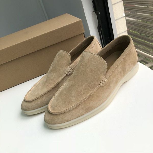 womens men dress shoes loro cashmere loafers designers classic buckle round toes flat heel leisure comfort four seasons women factory shoe, Black
womens men dress shoes loro cashmere loafers designers classic buckle round toes flat heel leisure comfort four seasons women factory shoe, Black