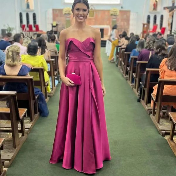 floor length a line prom dresses sweetheart buttons back for formal party side slit long evening gowns, Black
floor length a line prom dresses sweetheart buttons back for formal party side slit long evening gowns, Black