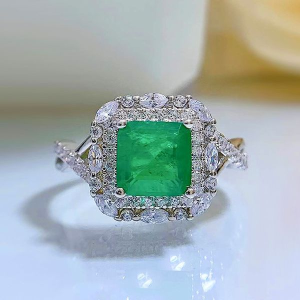 wedding accessories pure silver engagement rings fadeless emerald diamond birdal ring proposal ring no fading ladies jewelry r252, White
wedding accessories pure silver engagement rings fadeless emerald diamond birdal ring proposal ring no fading ladies jewelry r252, White
