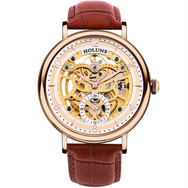automatic mechanical men watch stainless steel sapphire leather horloges mannen 2019 holuns special luxury bigest dial skeleton br299r, Slivery;brown
automatic mechanical men watch stainless steel sapphire leather horloges mannen 2019 holuns special luxury bigest dial skeleton br299r, Slivery;brown