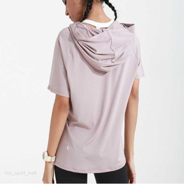 new yoga ladies short-sleeved clothes solid color loose outdoor fitness sports breathable hooded high elasticity t-shirt joggers loose sport
new yoga ladies short-sleeved clothes solid color loose outdoor fitness sports breathable hooded high elasticity t-shirt joggers loose sport