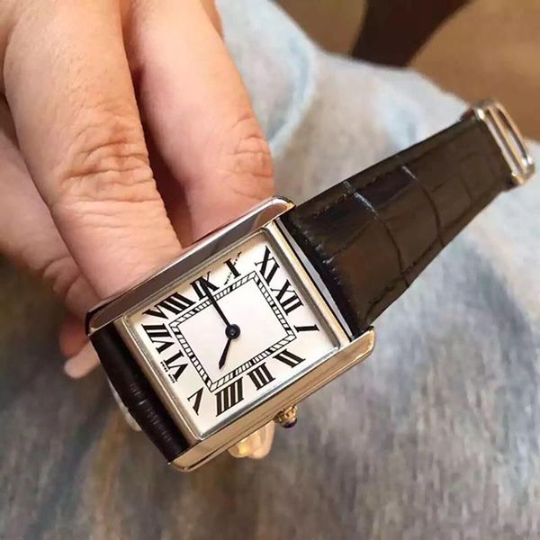 2023 u1 grade aaa lady watchs women classic watches 22/27 mm dial black/red leather quartz lady watch casual wristwatch luxury, Slivery;brown
2023 u1 grade aaa lady watchs women classic watches 22/27 mm dial black/red leather quartz lady watch casual wristwatch luxury, Slivery;brown