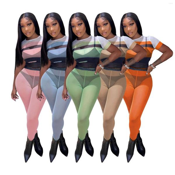 women's two piece pants fashion printed women mesh 2 set stretchy legging matching see through 2022 party club outfits, White
women's two piece pants fashion printed women mesh 2 set stretchy legging matching see through 2022 party club outfits, White