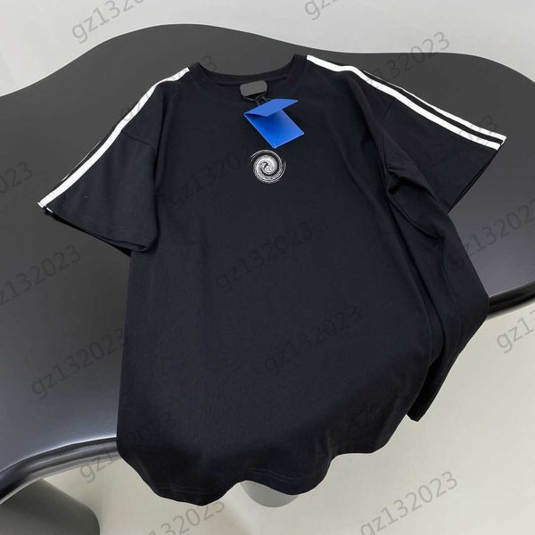 women shirt t-shirts striped logo short sleeve pullover t-shirt silhouette loose comfortable casual sports style r clothes women, White
women shirt t-shirts striped logo short sleeve pullover t-shirt silhouette loose comfortable casual sports style r clothes women, White