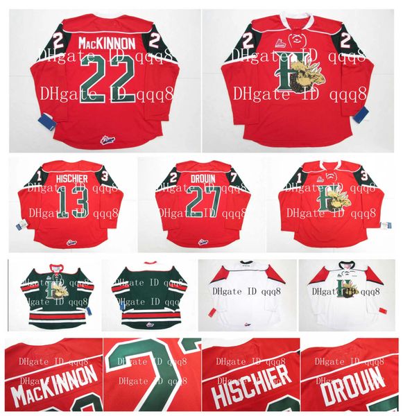 qmjhl halifax mooseheads jerseys 22 nathan mackinnon 13 nico hischier 27 jonathan drouin red white green100% stitching custom hockey jerseys, Black;red
qmjhl halifax mooseheads jerseys 22 nathan mackinnon 13 nico hischier 27 jonathan drouin red white green100% stitching custom hockey jerseys, Black;red