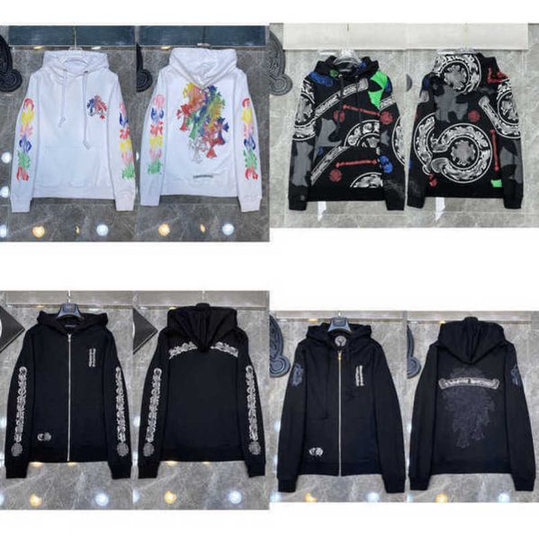 luxury jackets fashion men's sweatshirts men women classic hoodies ch zipper hooded sweater designer cross pullover sanskrit hoodie cas, Black;brown
luxury jackets fashion men's sweatshirts men women classic hoodies ch zipper hooded sweater designer cross pullover sanskrit hoodie cas, Black;brown
