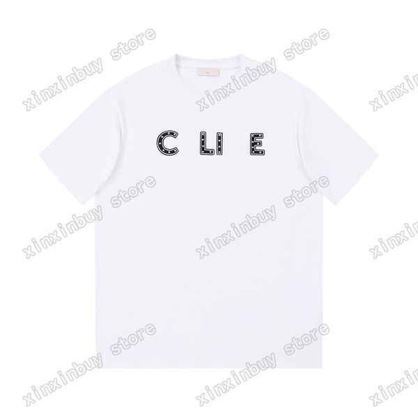 xinxinbuy men designer tee t shirt paris letters rivet print lattice short sleeve cotton women white black apricot xs-2xl, Black;brown
xinxinbuy men designer tee t shirt paris letters rivet print lattice short sleeve cotton women white black apricot xs-2xl, Black;brown
