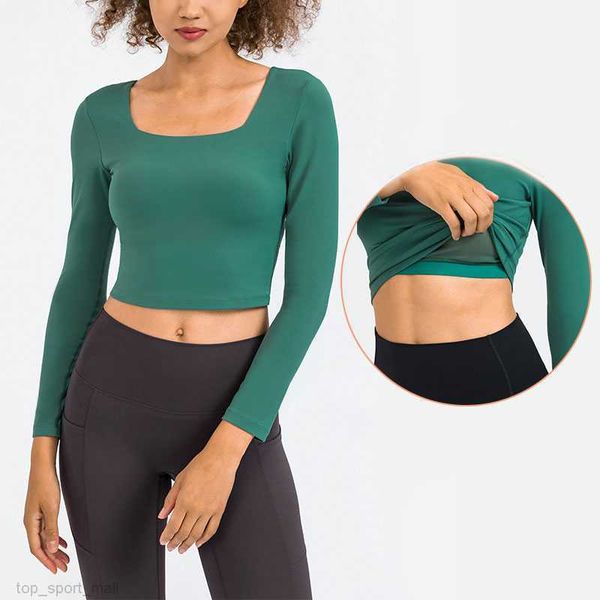 l-134 cropped shirts slim fit built in padded cups yoga outfit long sleeve fitness shirt stretchy skin-friendly outfits for on the, White;red
l-134 cropped shirts slim fit built in padded cups yoga outfit long sleeve fitness shirt stretchy skin-friendly outfits for on the, White;red