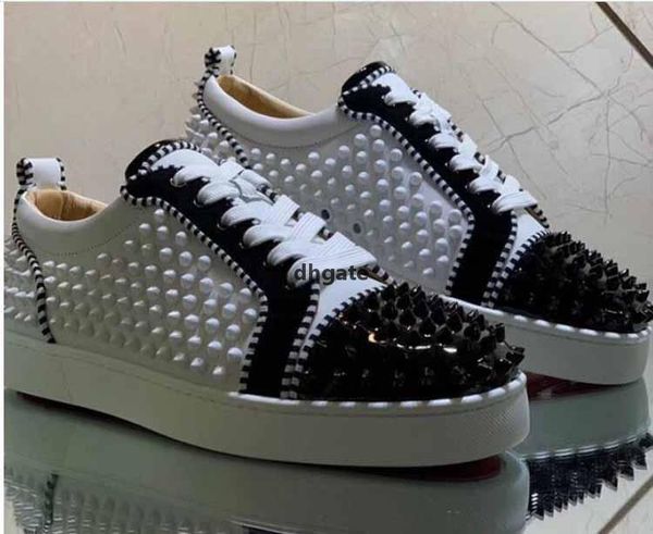 red-bottoms christians prefer gift spikes low high studded sneakers shoes women men luxey designer flat casual sporty red soles trai bkt, Black
red-bottoms christians prefer gift spikes low high studded sneakers shoes women men luxey designer flat casual sporty red soles trai bkt, Black