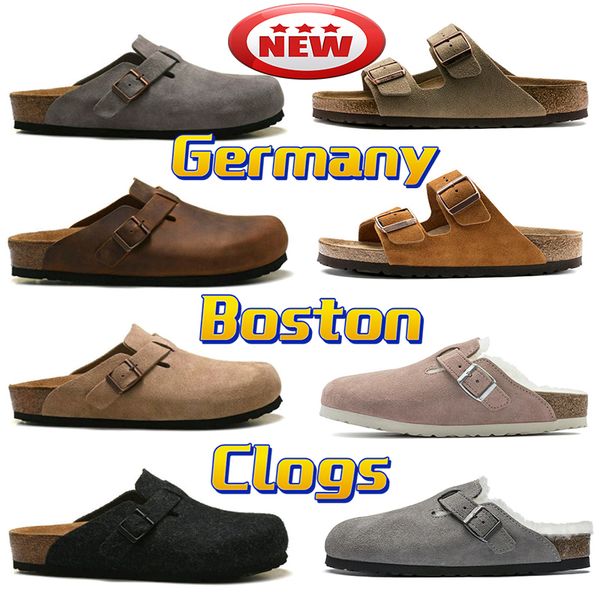 new sandals designer women boston clogs slippers slides germany cork sandal fur slide mens loafers shoes womens leather suede taupe slipper, Black
new sandals designer women boston clogs slippers slides germany cork sandal fur slide mens loafers shoes womens leather suede taupe slipper, Black
