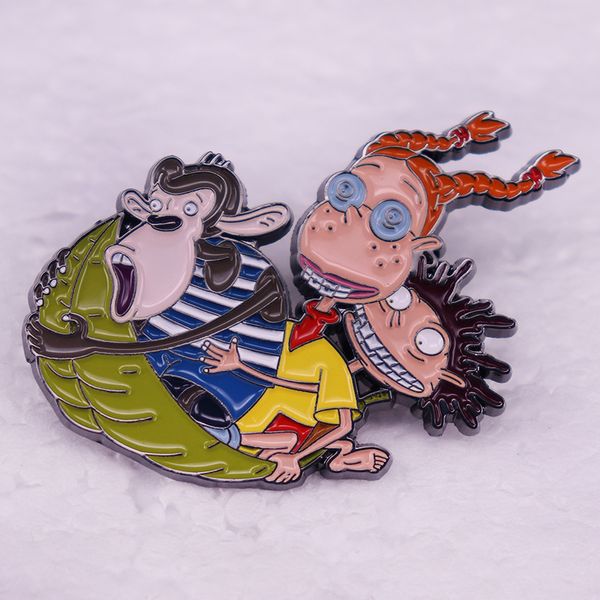 the wild thornberrys movie brooch pin wild adventures cartoon adventure animation brooch metal badge accessories, Blue
the wild thornberrys movie brooch pin wild adventures cartoon adventure animation brooch metal badge accessories, Blue