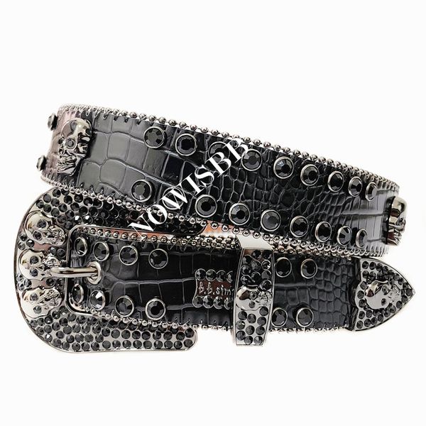 gothic western bb rhinestone simon belts luxury strap diamond black belt punk vintage cowboy cowgirl crystal studded y2k belts for men women, Black;brown
gothic western bb rhinestone simon belts luxury strap diamond black belt punk vintage cowboy cowgirl crystal studded y2k belts for men women, Black;brown