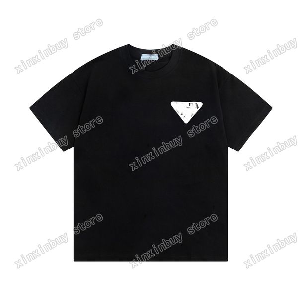 xinxinbuy men designer tee t shirt paris letters print triangle label short sleeve cotton women white black apricot xs-l, Black;brown
xinxinbuy men designer tee t shirt paris letters print triangle label short sleeve cotton women white black apricot xs-l, Black;brown