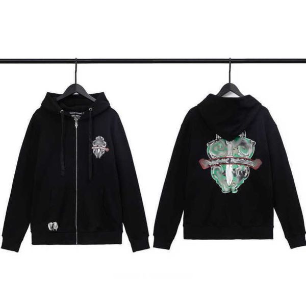 fashion sweatshirts men's luxury jackets men women classic hoodies ch zipper hooded sweater designer cross pullover sanskrit hoodie cas, Black
fashion sweatshirts men's luxury jackets men women classic hoodies ch zipper hooded sweater designer cross pullover sanskrit hoodie cas, Black