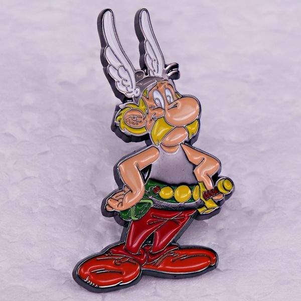 gallic hero story asterix adventures brooch french series comic character badge, Blue
gallic hero story asterix adventures brooch french series comic character badge, Blue
