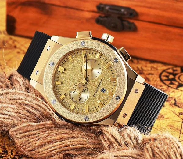 2023 u1 grade aaa luxury frosted watches chronograph rubber strap fashion quartz waterproof men's watch, Slivery;brown
2023 u1 grade aaa luxury frosted watches chronograph rubber strap fashion quartz waterproof men's watch, Slivery;brown