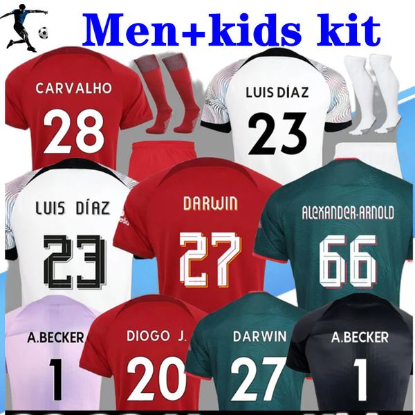 22 23 season home soccer jerseys 2022 2023 mohamed firmino diogo a.becker luis diaz football shirts men kids kits uniforms minamino alexande, Black;yellow
22 23 season home soccer jerseys 2022 2023 mohamed firmino diogo a.becker luis diaz football shirts men kids kits uniforms minamino alexande, Black;yellow