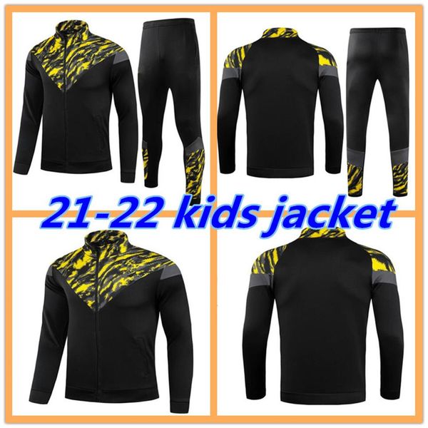 2021 borussia kids tracksuit soccer sets full zipper jacket dortmund child city training suit football set survetement2859, Black
2021 borussia kids tracksuit soccer sets full zipper jacket dortmund child city training suit football set survetement2859, Black