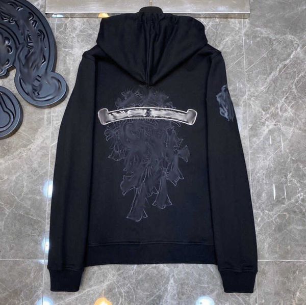 fashion luxury men's sweatshirts jackets men women classic hoodies ch zipper hooded sweater designer cross pullover sanskrit hoodie cas, Black
fashion luxury men's sweatshirts jackets men women classic hoodies ch zipper hooded sweater designer cross pullover sanskrit hoodie cas, Black