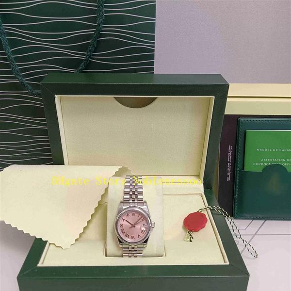 16 color real po in original box ladies watch women's 31mm pink dial jubilee oyster 278240 278274 178274 178240 asia autom323k, Slivery;golden
16 color real po in original box ladies watch women's 31mm pink dial jubilee oyster 278240 278274 178274 178240 asia autom323k, Slivery;golden