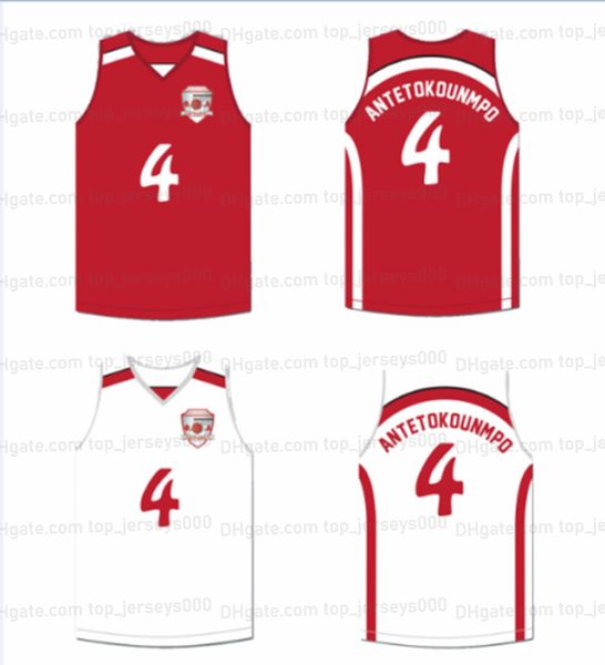 custom throwback antetokounmpo #4 filathlitikos b.c. basketball jersey white red sewn any name number size s-4xl, Black
custom throwback antetokounmpo #4 filathlitikos b.c. basketball jersey white red sewn any name number size s-4xl, Black