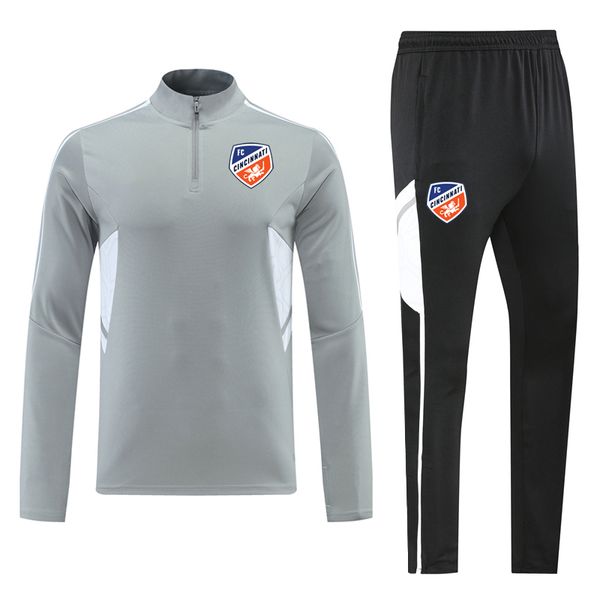 fc cincinnati men's tracksuits soccer sportswear sets sports casual jackets and pants winter football training weat kits personal group, Gray
fc cincinnati men's tracksuits soccer sportswear sets sports casual jackets and pants winter football training weat kits personal group, Gray