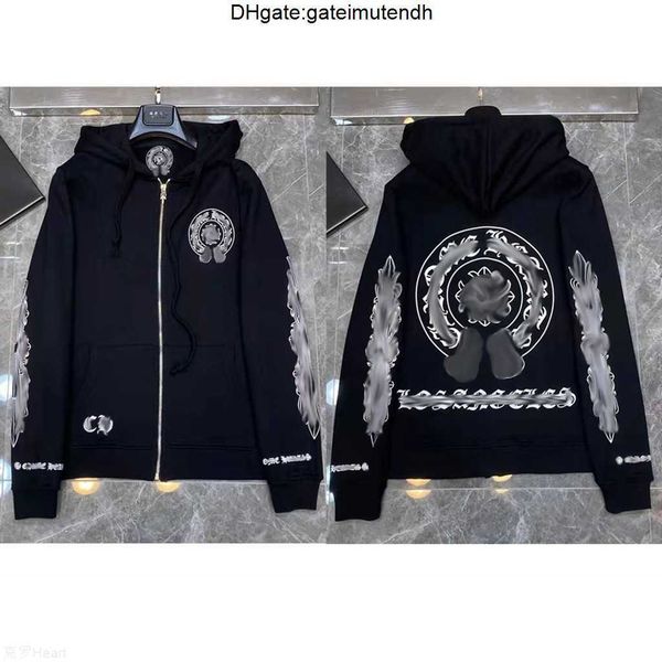 classic luxury designer fashion hoodies mens zipper horseshoe sanskrit cross print pullover hooded sweatshirts sweater woman loose jackts v0, Black
classic luxury designer fashion hoodies mens zipper horseshoe sanskrit cross print pullover hooded sweatshirts sweater woman loose jackts v0, Black