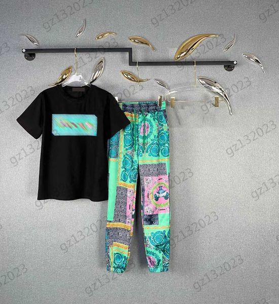 womens tracksuit colour letter printing short sleeve pullover t-shirt elastic waist pull rope casual pants fashion designer women tracksuits, Gray
womens tracksuit colour letter printing short sleeve pullover t-shirt elastic waist pull rope casual pants fashion designer women tracksuits, Gray