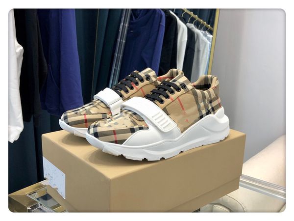shoes b01 designer version handmade custom 2021 new babaojia men's plaid casual fashion sneakers, Black
shoes b01 designer version handmade custom 2021 new babaojia men's plaid casual fashion sneakers, Black