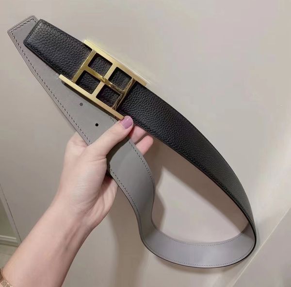luxury men belts designer mens and woman fashion togo leather classic reversible belt black brown h gold and silver buckles 38cm he0056
luxury men belts designer mens and woman fashion togo leather classic reversible belt black brown h gold and silver buckles 38cm he0056
