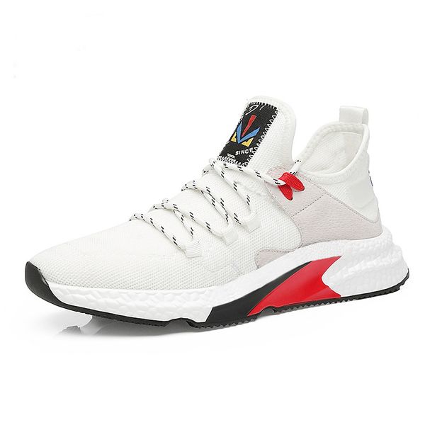 running shoes white black red breathable fashion knit jogging comfortable soft men sport sneakers casual mens trainers 40-44
running shoes white black red breathable fashion knit jogging comfortable soft men sport sneakers casual mens trainers 40-44