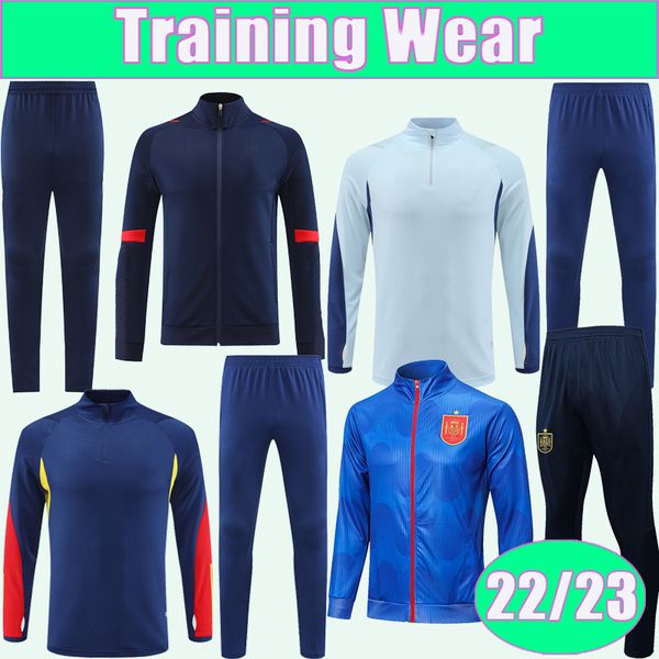 22 23 rodrigo ferran jacket tracksuit soccer jerseys kit suit national team asensio sergio koke jordi alba full zip training wear football s, Black
22 23 rodrigo ferran jacket tracksuit soccer jerseys kit suit national team asensio sergio koke jordi alba full zip training wear football s, Black