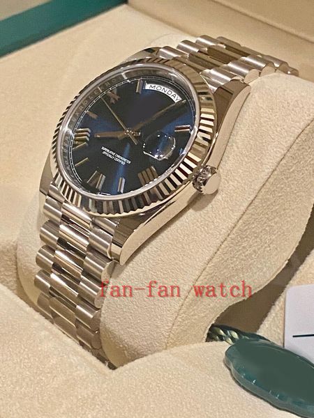 2023 qc automatic movement watch new in box president day date oyster 40 mm white gold, Slivery;brown
2023 qc automatic movement watch new in box president day date oyster 40 mm white gold, Slivery;brown