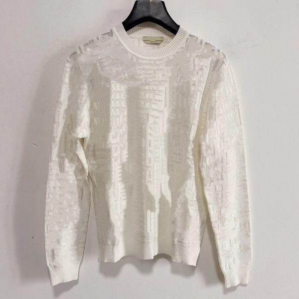 2023 new spring summer milan runway sweaters o neck short sleeve high end jacquard pullover women's designer 1230-16, White;black
2023 new spring summer milan runway sweaters o neck short sleeve high end jacquard pullover women's designer 1230-16, White;black