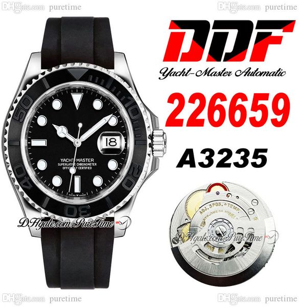 ddf ym 226659 a3235 automatic mens watch 42mm 3d ceramic bezel black dial 904l steel case oysterflex rubber strap super edition same series, Slivery;brown
ddf ym 226659 a3235 automatic mens watch 42mm 3d ceramic bezel black dial 904l steel case oysterflex rubber strap super edition same series, Slivery;brown