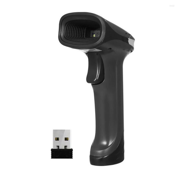 Image of 2.4G Wireless Barcode Scanner Powerful Decoder Chip Accurate Identification For Supermarket Store Warehouse