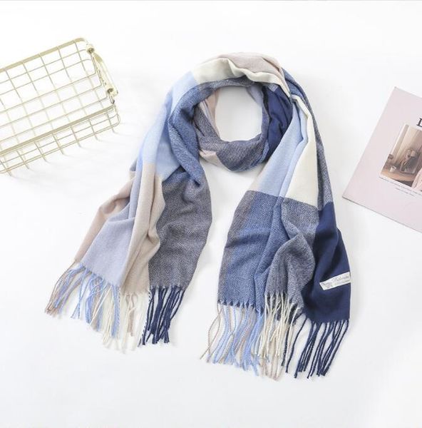 knit scarf set for men women winter wool fashion designer cashmere shawl ring luxury plaid check sciarpe echarpe homme with box 3aaaaaa, Blue;gray
knit scarf set for men women winter wool fashion designer cashmere shawl ring luxury plaid check sciarpe echarpe homme with box 3aaaaaa, Blue;gray