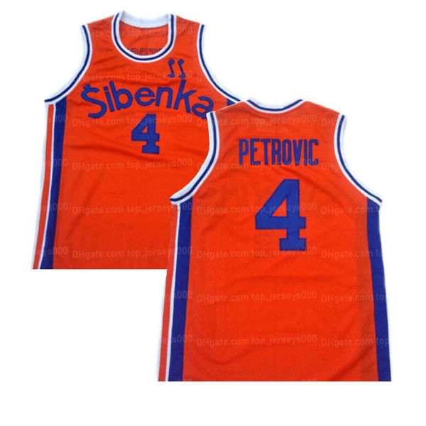 custom drazen petrovic #4 sibenka team croatia basketball jersey retro sewn any name number size s-4xl, Black
custom drazen petrovic #4 sibenka team croatia basketball jersey retro sewn any name number size s-4xl, Black