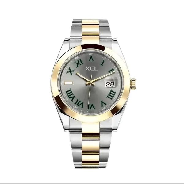 mens automatic mechanical movement watches 41mm full stainless steel luminous waterproof pink women watch couples style classic wristwatches, Slivery;brown
mens automatic mechanical movement watches 41mm full stainless steel luminous waterproof pink women watch couples style classic wristwatches, Slivery;brown
