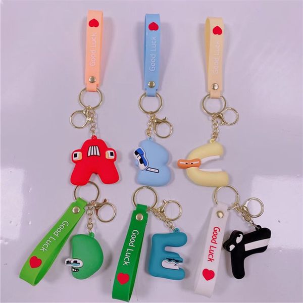 cartoon keychain with pvc letter shape cotton designer keyring cute plush car key chain charm fashion pendant 11 colors gifts lovely periphe, Blue
cartoon keychain with pvc letter shape cotton designer keyring cute plush car key chain charm fashion pendant 11 colors gifts lovely periphe, Blue