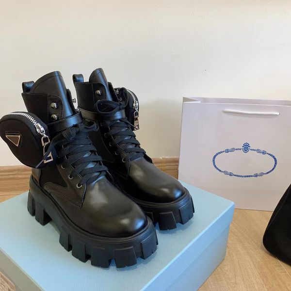 fashion ankle boots designer triangle buckle bag decoration martin bootie lace up womens shoes thick bottom roman combat boot 35-42, Black
fashion ankle boots designer triangle buckle bag decoration martin bootie lace up womens shoes thick bottom roman combat boot 35-42, Black