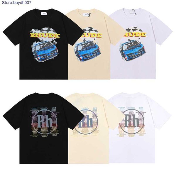 2023 new men's t shirt fashion designer rhude couple american racing commemorative short sleeve los angeles loose half sleeve, White;black
2023 new men's t shirt fashion designer rhude couple american racing commemorative short sleeve los angeles loose half sleeve, White;black