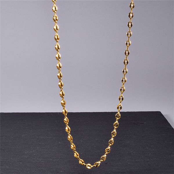 5mm hip hop jewelry 18k gold choker chain for woman 316l titanium steel designer necklace south american womens chokers short chains necklac, Silver
5mm hip hop jewelry 18k gold choker chain for woman 316l titanium steel designer necklace south american womens chokers short chains necklac, Silver