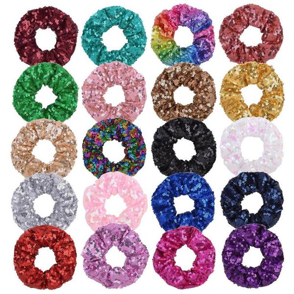 fashion sequins women hair accessories scrunchie blingbling girls hairbands lovely ponytail holder kids elastic hair ring, Slivery;white
fashion sequins women hair accessories scrunchie blingbling girls hairbands lovely ponytail holder kids elastic hair ring, Slivery;white