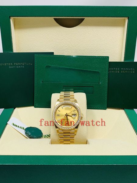 2023 qc automatic movement watch day-date 40mm president 228348 factory diamonds, Slivery;brown
2023 qc automatic movement watch day-date 40mm president 228348 factory diamonds, Slivery;brown
